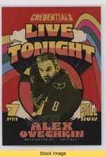 2023-24 Upper Deck Credentials Live, Tonight Alex Ovechkin #LT-13 card