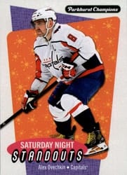 2024-25 Parkhurst Champions Saturday Night Standouts Alex Ovechkin #SS-20 card