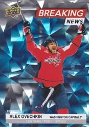 2024-25 Upper Deck Breaking News Alex Ovechkin #BN-3 card