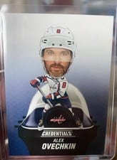 2024-25 Upper Deck Credentials Arena Giveaways - Bobbleheads Alex Ovechkin #BH-AO card