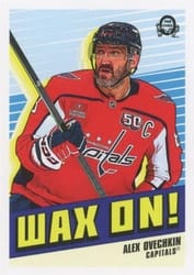 2025-26 O-Pee-Chee Wax On Alex Ovechkin #WO-6 card