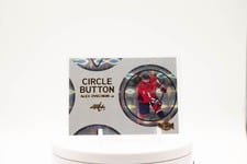 2025-26 SkyBox Metal Universe Circle Button Alex Ovechkin #CB-3 card