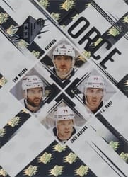 2024-25 SPx Force Alex Ovechkin/Tom Wilson /T.J. Oshie/John Carlson #SF-OWOC card