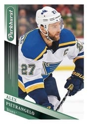 2019-20 Parkhurst Base Set Alex Pietrangelo #192 card