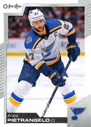 2020-21 O-Pee-Chee Base Set Alex Pietrangelo #404 card