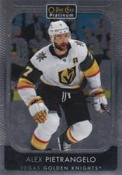 2021-22 O-Pee-Chee Platinum Base Set Alex Pietrangelo #59 card