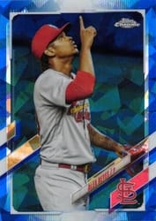 2021 Topps Chrome Update Sapphire Edition Base Set Alex Reyes #US232 card