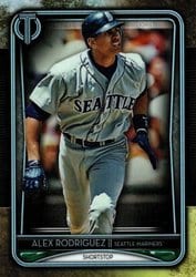 2020 Topps Tribute Base Set Alex Rodriguez #3 card