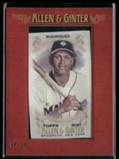 2021 Topps Allen & Ginter Alex Rodriguez card