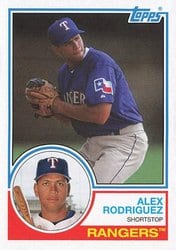 2021 Topps Archives Base Set Alex Rodriguez #150 card