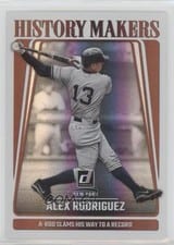 2023 Donruss History Makers Alex Rodriguez #HIM10 card