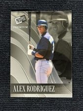 2024 Leaf Press Pass Premium Baseball Retro Alex Rodriguez #RB-3 card