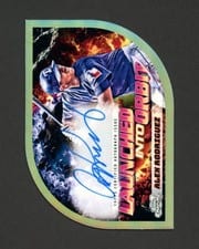 2024 Topps Cosmic Chrome Launched Into Orbit Autographs Alex Rodriguez #LIOA-AR card