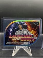 2024 Topps Cosmic Chrome Launched Into Orbit Alex Rodriguez #LIO-14 card