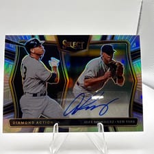 2025 Panini Select Diamond Action Signatures Alex Rodriguez #DAS-AR card