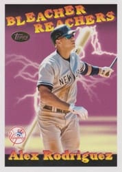 2025 Topps Update Bleacher Reachers Alex Rodriguez #BR-16 card