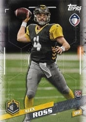 2019 Topps AAF Base Set Alex Ross #33 card