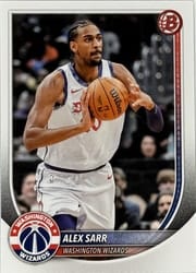 2025-26 Bowman Base Set Alex Sarr #99 card