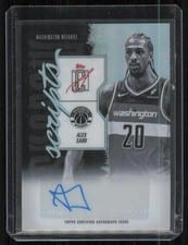 2025-26 Topps Signature Class Shadow Scripts Alex Sarr #SS-AS card