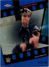 2026 Topps Chrome WWE Focus Reel Alex Shelley #FR-25 card