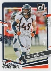 2023 Donruss Base Set Alex Singleton #84 card