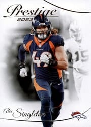 2023 Panini Prestige Base Set Alex Singleton #88 card