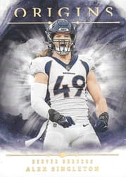 2024 Panini Origins Base Set Alex Singleton #59 card