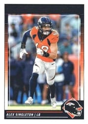 2024 Score Base Set Alex Singleton #82 card