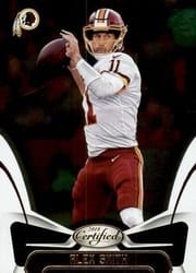 2018 Panini Certified Base Set Alex Smith #77 card
