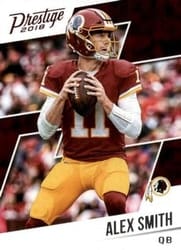 2018 Panini Prestige Base Set Alex Smith #34 card