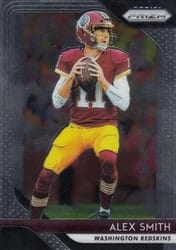 2018 Panini Prizm Base Set Alex Smith #1 card