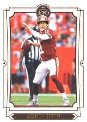 2019 Panini Legacy Base Set Alex Smith #99 card