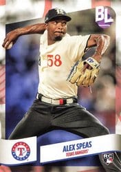 2024 Topps Big League Base Set Alex Speas #195 card