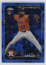 2024 Topps Chrome Update Sapphire Edition Base Set Alex Speas #USCS222 card