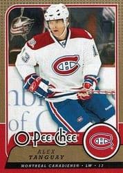 2008-09 O-Pee-Chee Base Set Alex Tanguay #641 card