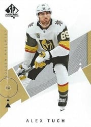 2018-19 SP Authentic Base Set Alex Tuch #34 card