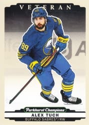 2022-23 Parkhurst Champions Base Set Alex Tuch #25 card