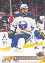 2022-23 Upper Deck UD Canvas Alex Tuch #C129 card