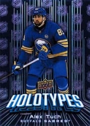 2024-25 Upper Deck Holotypes Alex Tuch #HT-6 card