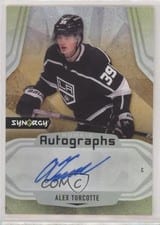 2021-22 Upper Deck Synergy Rookie Autographs Alex Turcotte #AR-AT card