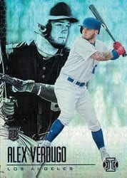 2018 Panini Chronicles Illusions Alex Verdugo #25 card
