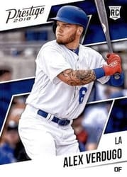 2018 Panini Chronicles Prestige Alex Verdugo #25 card