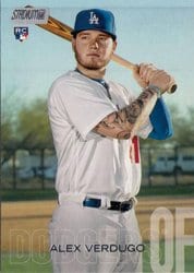 2018 Stadium Club Base Set Alex Verdugo #266 card