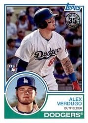 2018 Topps 1983 Topps Baseball 35th Anniversary Alex Verdugo #83-9 card