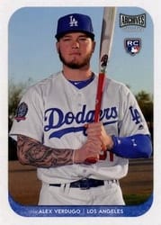 2018 Topps Archives Snapshots Base Alex Verdugo #AS-AV card
