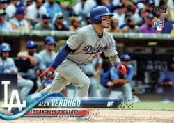 2018 Topps Base Set Alex Verdugo #281 card