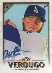 2018 Topps Gallery Base Set Alex Verdugo #10 card