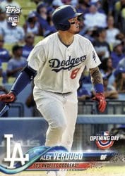 2018 Topps Opening Day Base Set Alex Verdugo #128 card