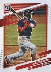 2021 Donruss Optic Base Set Alex Verdugo #108 card