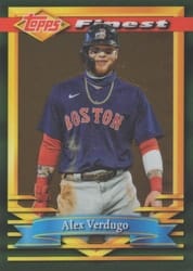 2021 Finest Flashbacks Base Set Alex Verdugo #55 card